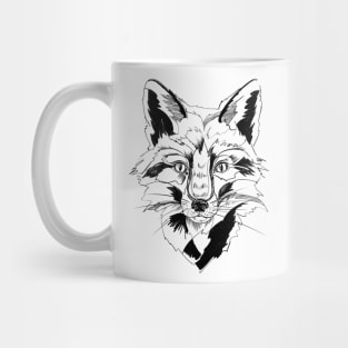 Cute Fox Sketch Mug